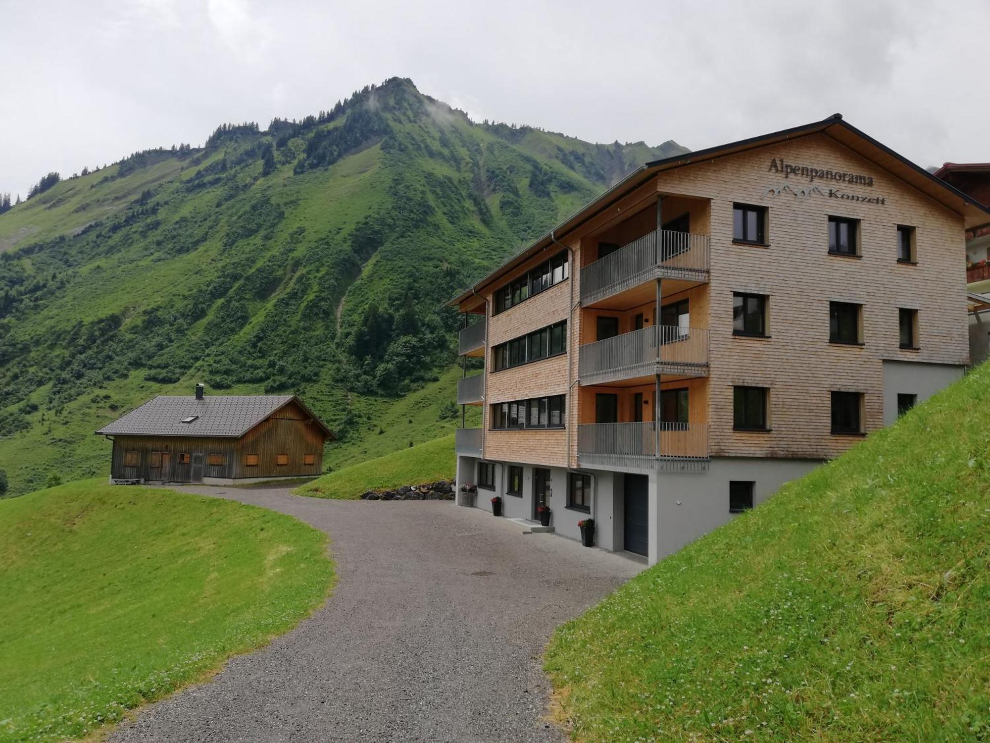 Апартаменти Alpenpanorama Konzett Фашіна Екстер'єр фото